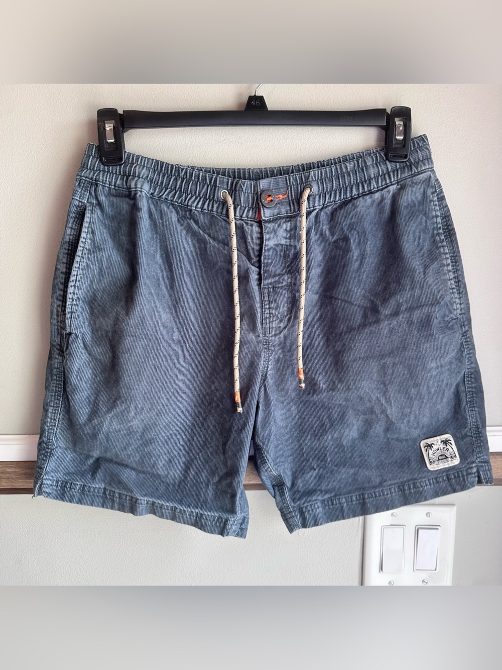 Howler Brothers Corduroy Pressure Drop Cords Shorts Blue